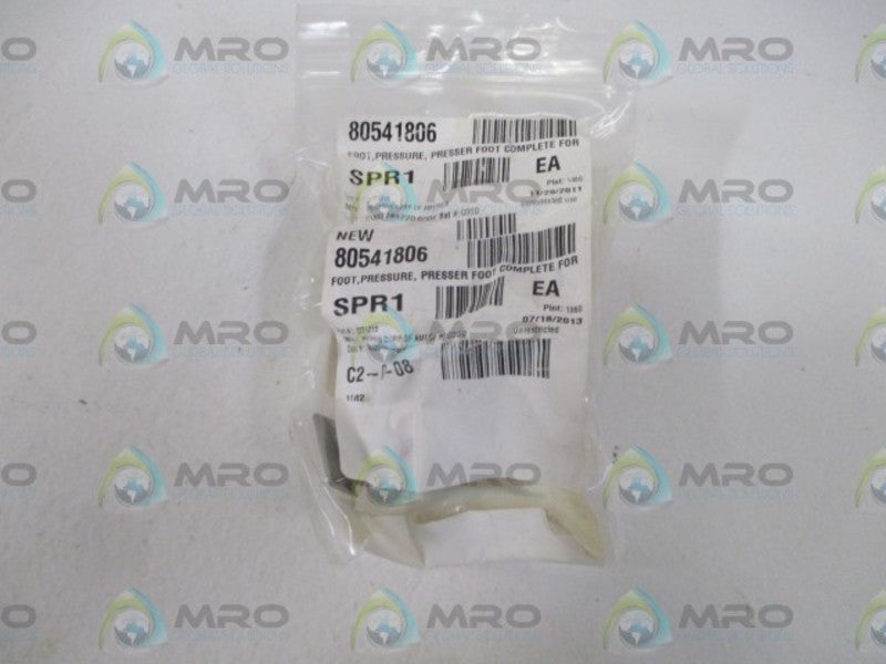 LOT OF 2 PEGASUS CORP. 2771210 FOOR PRESSER *NEW IN A BAG*