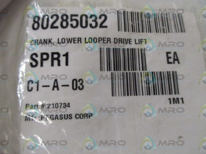 LOT OF 15 PEGASUS CORP. 210734 LOWER LOOPER DRIVE LIFT CRANK *NEW IN A BAG*