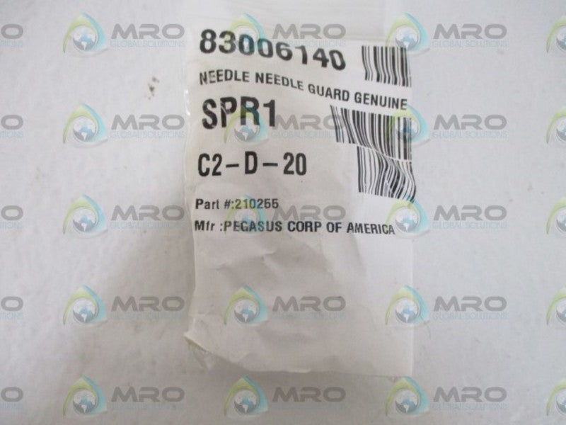 LOT OF 12 PEGASUS CROP. 210255 NEEDLE GUARD *NEW IN A  BAG*