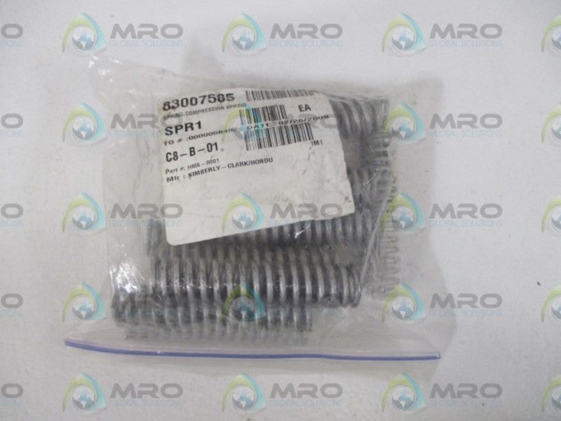 LOT OF 14 KIMBERLY HMA-0001 COMPRESSION SPRING *NEW IN A BAG*
