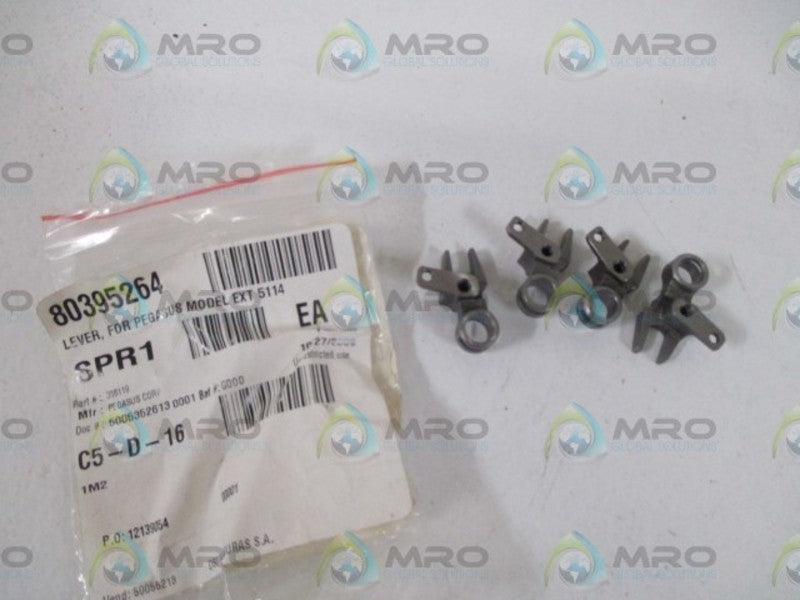 LOT OF 4 PEGASUS CORP. 308119 LEVER *NEW IN A BAG*