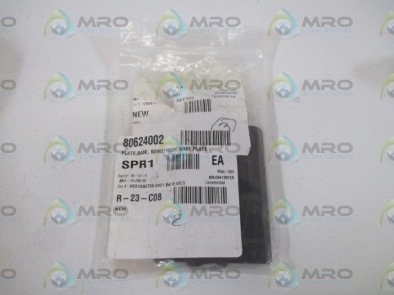 LOT OF 2 FELINS INC. 90-131-U BASE PLATE *NEW IN A BAG*