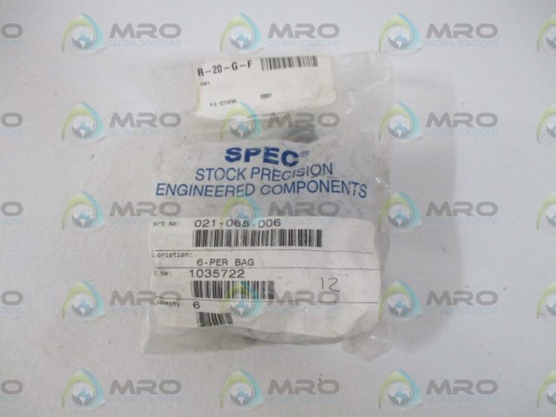 LOT OF 6 VROOM ENGR & MFG. INC. 1762 COMPRESSION SPRING *NEW IN A BAG*