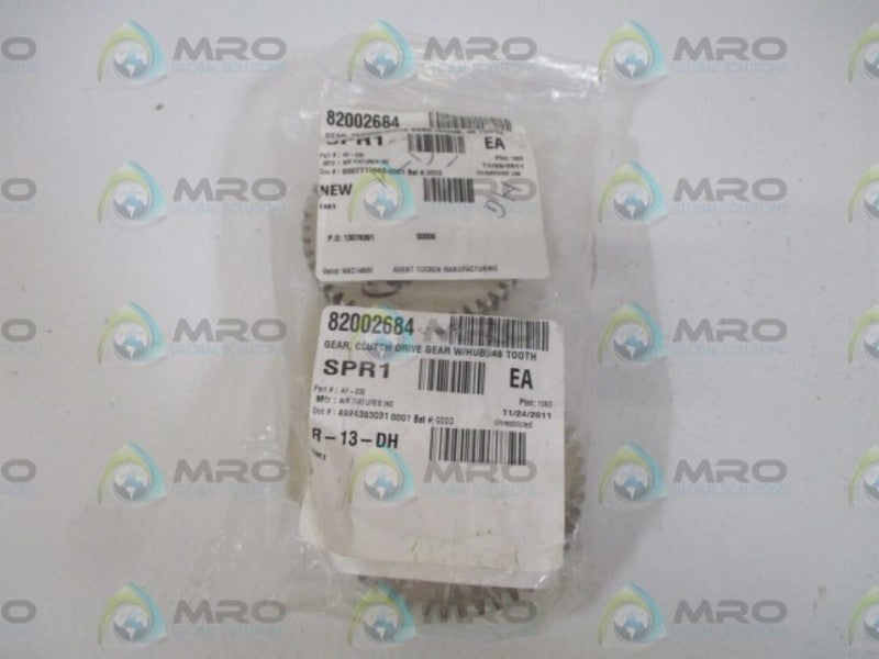 LOT OF 2 AIR FIXTURE INC. AF-230 CLUTCH DRIVE GEAR *NEW IN A BAG*