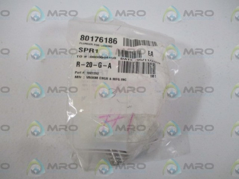 LOT OF 3 VROOM ENGR & MFG INC. 70V1292 PLUNGER FOR UNWIND *NEW IN A BAG*