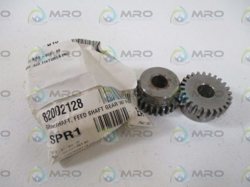 LOT OF 2 AIR FIXTURE INC. AF-802-49 FEED SHAFT GEAR *NEW NO BOX*