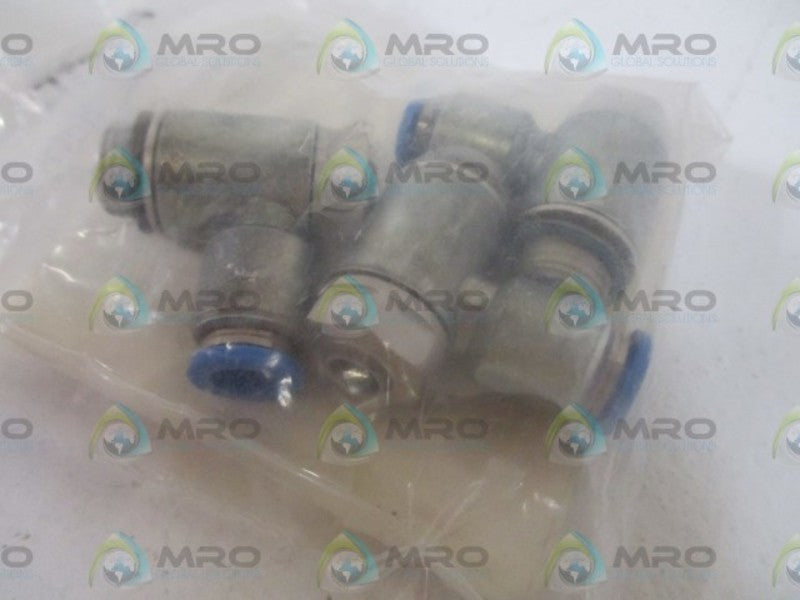 LOT OF 3 FESTO GRAL-1/4-QS-8-RS-B FLOW CONTROL VALVE *NEW IN A FACTORY BAG*