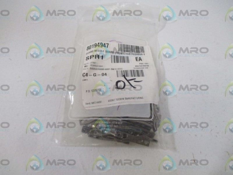 LOT OF 45 PEGASUS CORP. 277007 NEEDLE GUARD *NEW IN A FACTORY BAG*