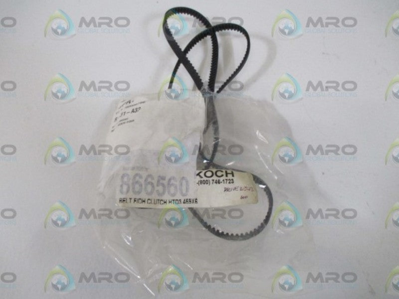 LOT OF 2 KOCH 866560 TIMING BELT *NEW NO BOX*