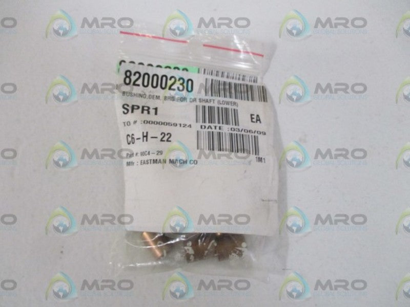 LOT OF 9 EASTMAN 90C4-29 BUSHING *NEW IN A BAG*