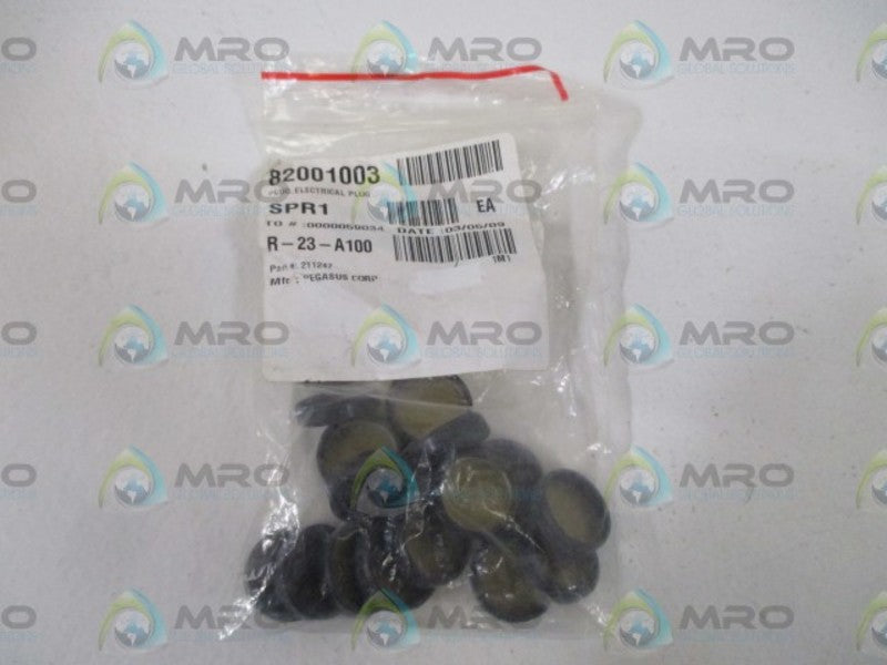 LOT OF 18 PEGASUS CORP. 211247 ELECTRICAL PLUG*NEW IN A BAG*