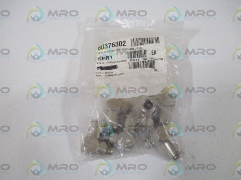 LOT OF 6 NORDSON 462975 PLUG *NEW IN A BAG*