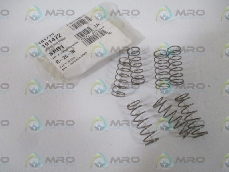 LOT OF 7 NORDSON 251320 SPRING * NEW IN A BAG*