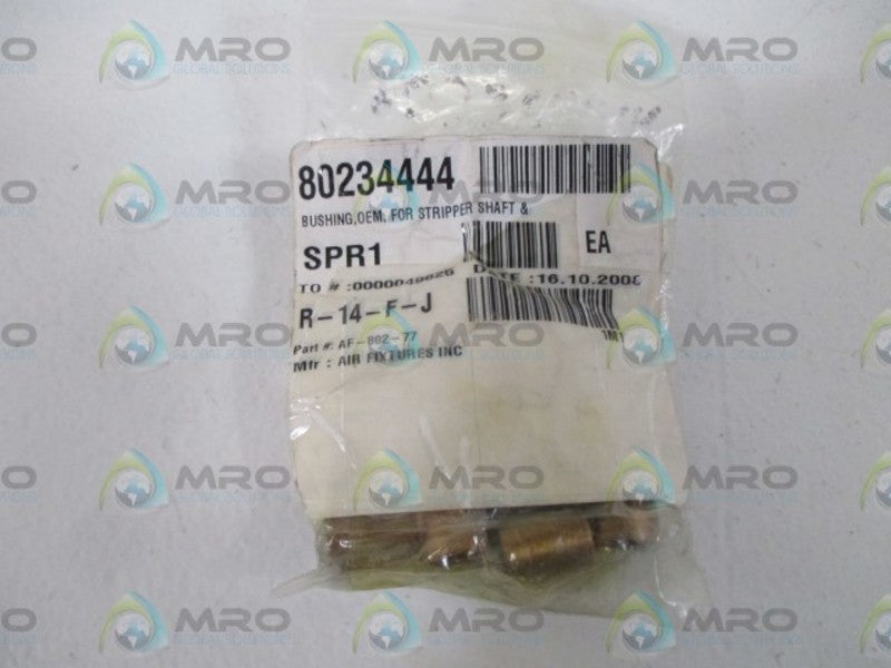 LOT OF 11 AIR FIXTURE INC. AF-802-77 BUSHING *NEW IN A BAG*