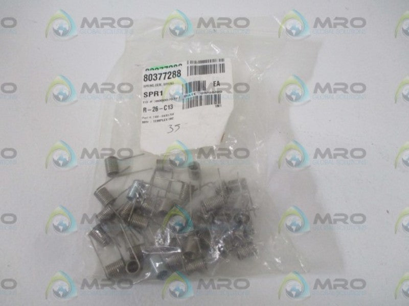 LOT OF 35 TEMPLEX INC. TBV-84/01759 SPRING *NEW IN A BAG*