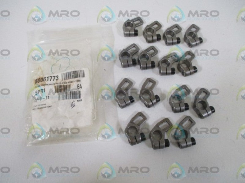 LOT OF 15 PEGASUS CORP. 210144 CRANK/MAIN FEED FOR MODEL E256*NEW IN A BAG*