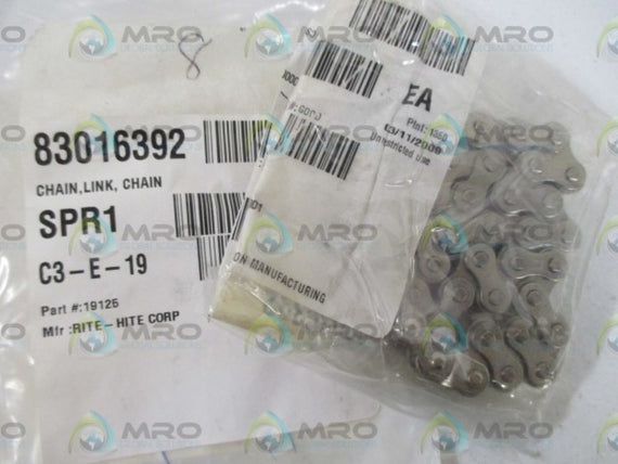RITE-HITE 19125 CHAIN LINK * NEW IN A BAG *
