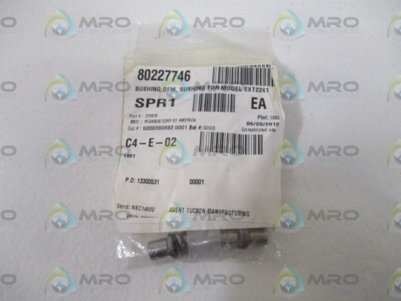 LOT OF 6 PEGASUS CORP. 276535 BUSHING *NEW IN A BAG*