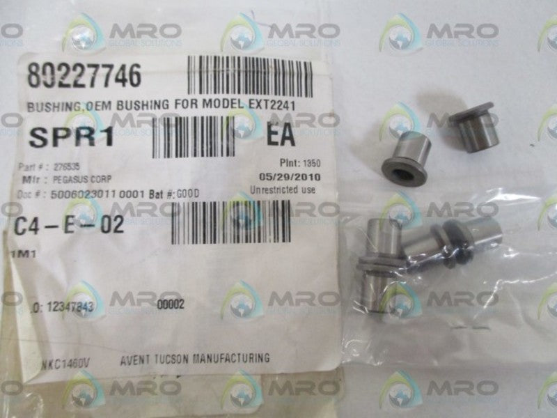 LOT OF 6 PEGASUS CORP. 276535 BUSHING *NEW IN A BAG*