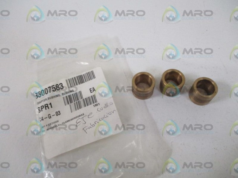 LOT OF 3 KIMBERLY EXT0006 ADAPTER  BUSHING *NEW IN A BAG*