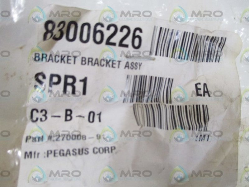 PEGASUS CORP. 270008-91 BRACKET ASSY. * NEW IN A BAG *