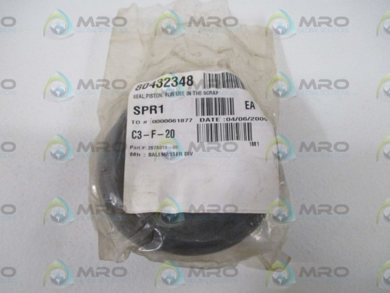BALEMASTER DIV. 287A019-00 PISTON SEAL * NEW IN A BAG *