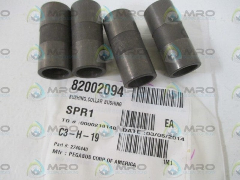 LOT OF 4 PEGASUS COPR. 2740440 COLLAR BUSHING *NEW IN A BAG*