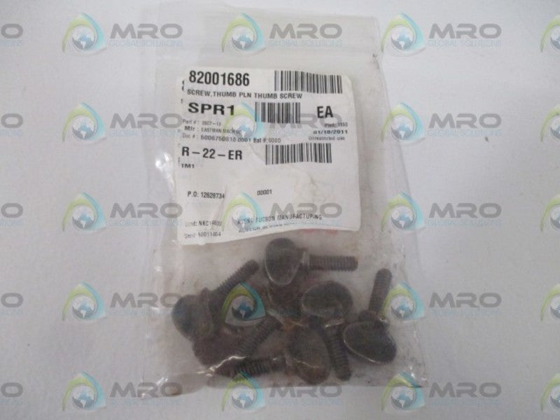 LOT OF 7 EASTMAN 20C7-13 THUMB SCREW *NEW IN A BAG*