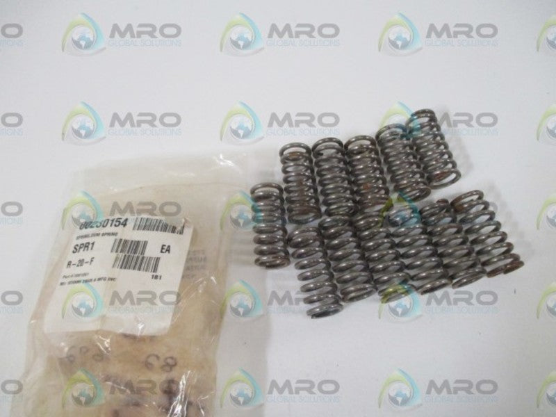 LOT OF 12 VROOM ENGR & MFG INC. 70V1291 SPRING *NEW IN A BAG*