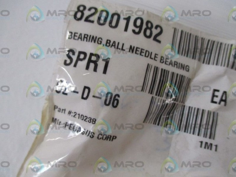 PEGASUS CORP. 210238 NEEDLE BALL BEARING * NEW IN A BAG *