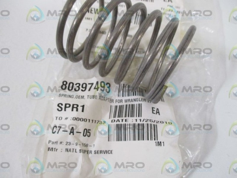 NATIONAL SUPER SERVICE 23-9-158-1 SPRING * NEW IN A BAG *