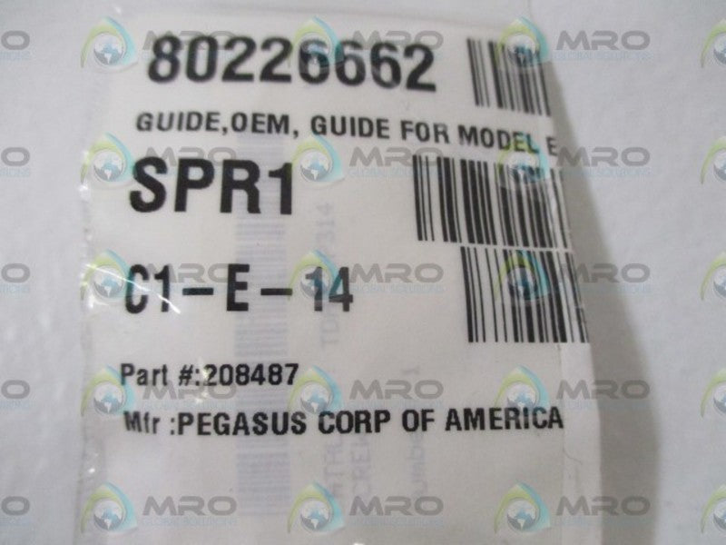 LOT OF 5 PEGASUS CORP. 208487 GUIDE *NEW IN BOX*