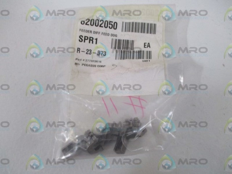 LOT OF 3 PEGASUS CORP. 277323A16 FEEDER DIFF FEED DOG *NEW IN A BAG*