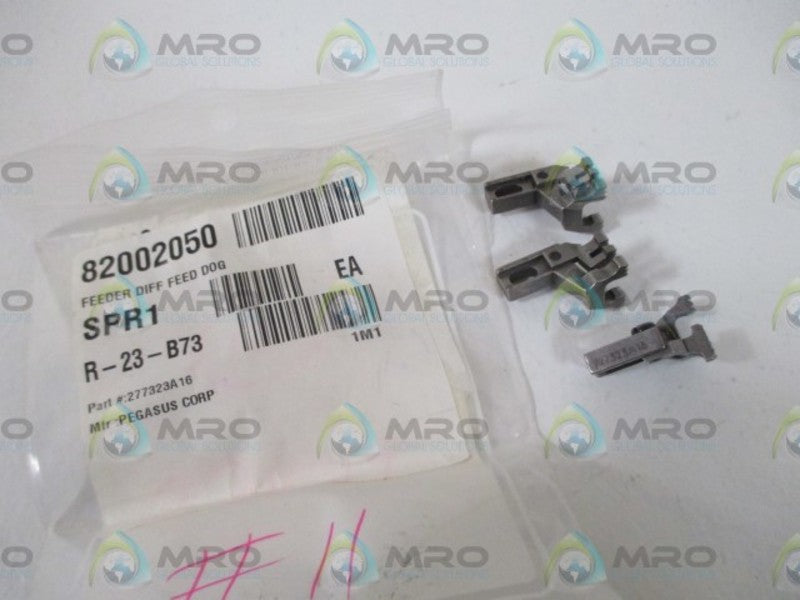 LOT OF 3 PEGASUS CORP. 277323A16 FEEDER DIFF FEED DOG *NEW IN A BAG*