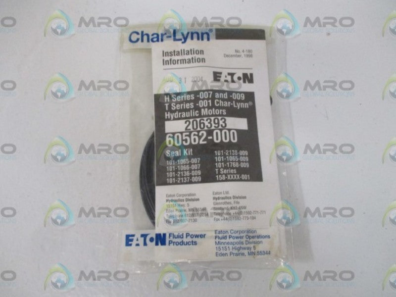 EATON 206393 SEAL KIT * NEW IN A FACTORY BAG *
