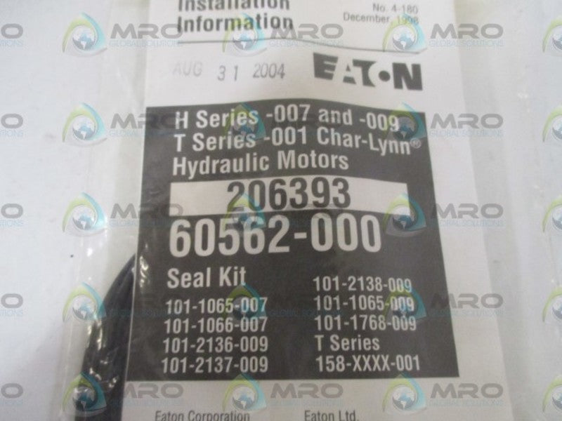 EATON 206393 SEAL KIT * NEW IN A FACTORY BAG *