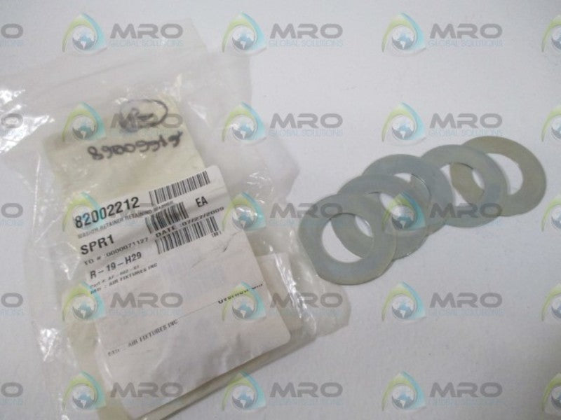 LOT OF 5 AIR FIXTURE INC. AF-802-61 RETAINER WASHER *NEW IN A BAG*