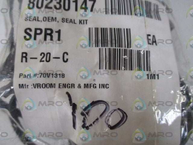 LOT OF 100 VROOM 70V1318 SEAL KIT *NEW IN A BAG*