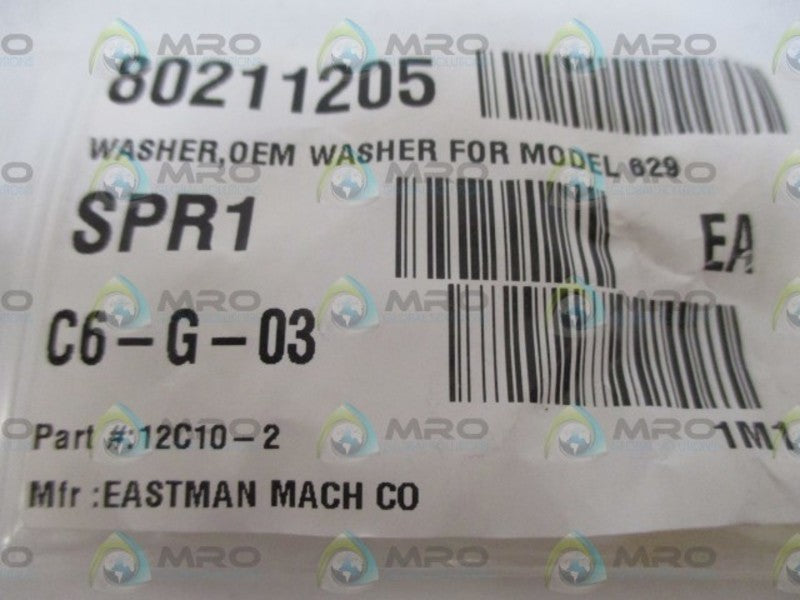LOT OF 8 EASTMAN 12C10-2 WASHER FOR MODEL 629 *NEW IN A BAG*
