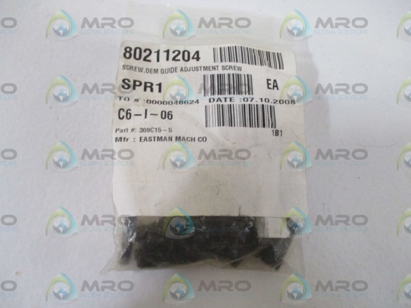 LOT OF 36 EASTMAN 309C15-5 SCREW *NEW IN A BAG*