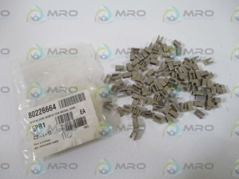 LOT OF 116 PEGASUSC CORP. 208569 SCERW FOR MODEL E256 *NEW IN A BAG*