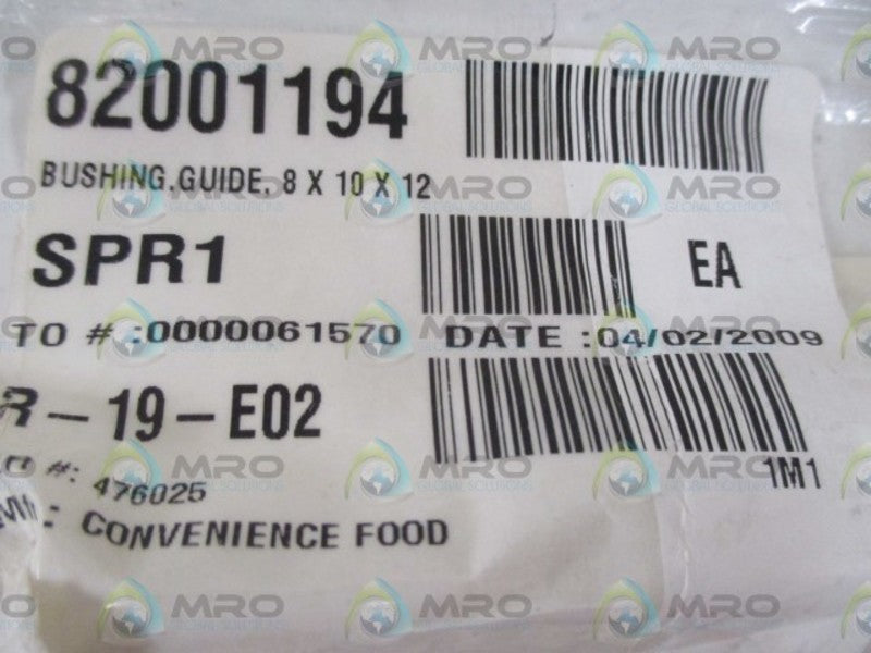 LOT OF 30 CONVENIENCE 476025 GUIDE BUSHING *NEW IN A BAG*