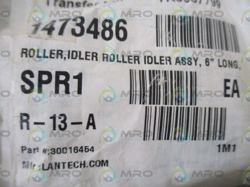 LOT OF 2 LANTECH 3016454 ROLLER *NEW NO BOX*