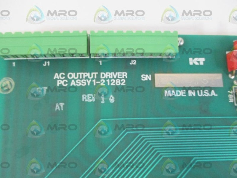 KEARNEY & TRECKER 1-21282 AC OUTPUT DRIVER * NEW NO BOX *