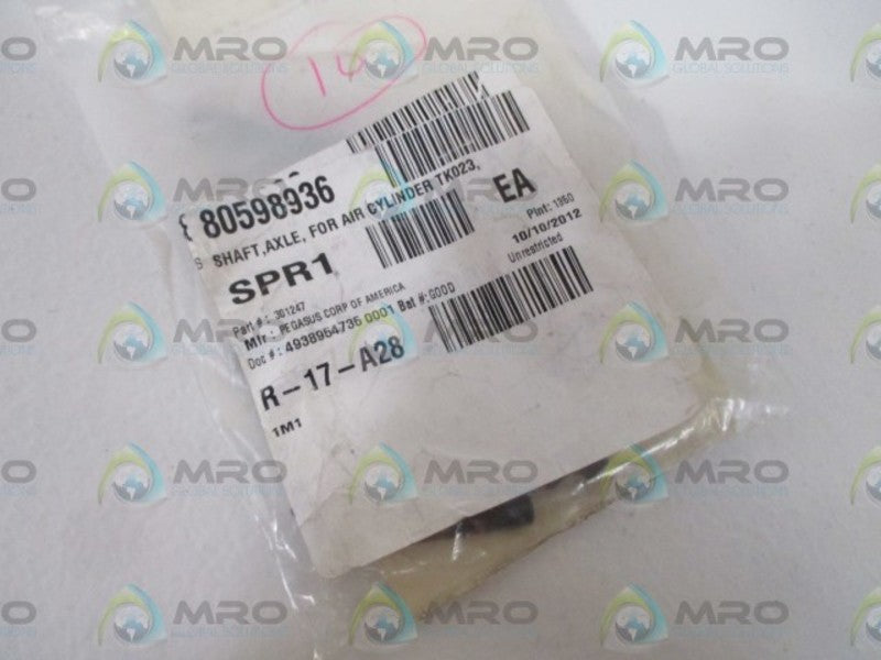 LOT OF 13 PEGASUS CORP. 301247 AXLE SHAFT FOR AIR CYLINDER *NEW IN A BAG*