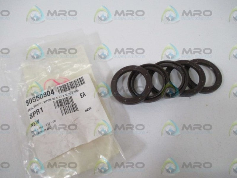 LOT OF 5 BUSCH 487-012-00 SHAFT SEAL *NEW IN A BAG*