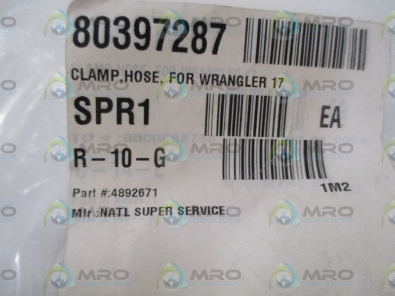 LOT OF 4 NATIONAL SUPER SERVICE 4892671 HOSE CLAMPS*NEW IN A BAG*