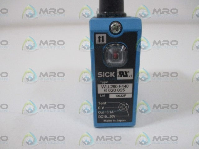 SICK WLL260-F440 BEAM FIBER OPTIC SENSOR *NEW IN BOX*