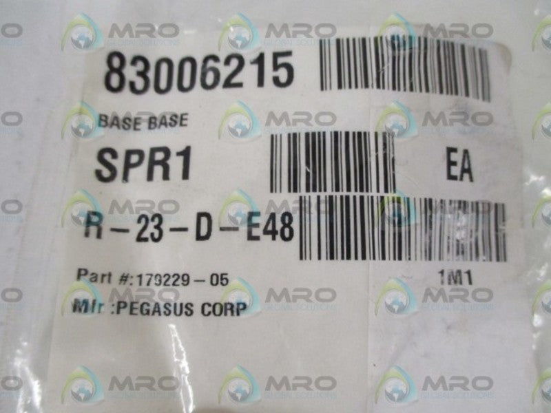 LOT OF 9 PEGASUS CORP. 179229-05 BASE * NEW IN A BAG *