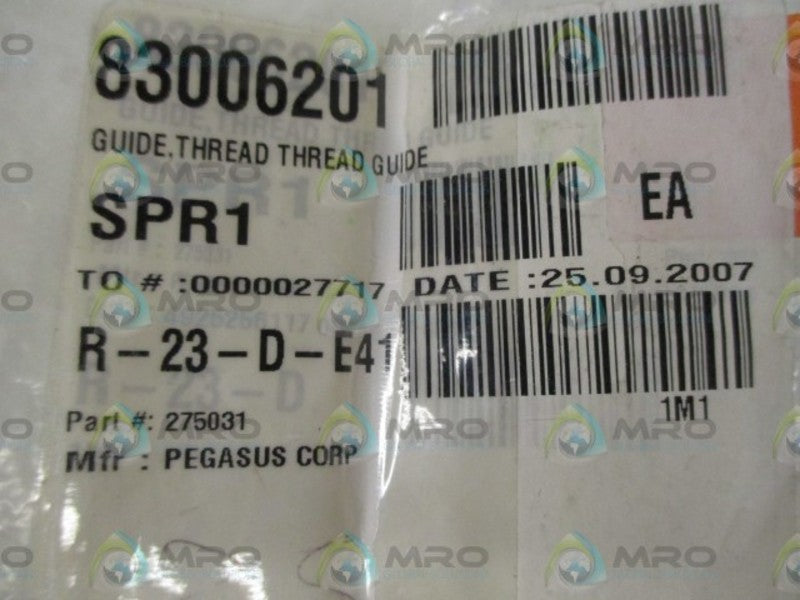 LOT OF 25 PEGASUS CORP. 275031 THREAD GUIDE *NEW IN A BAG*
